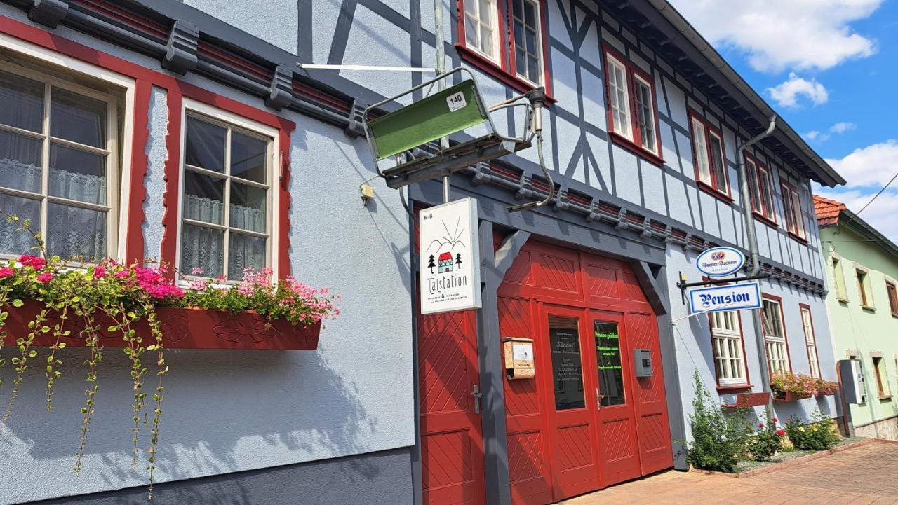 B&B Talstation Ferienwohnung für 2 Personen Horselberg-Hainich Exterior foto