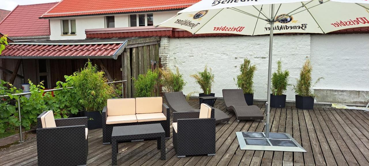 B&B Talstation Ferienwohnung für 2 Personen Horselberg-Hainich Exterior foto
